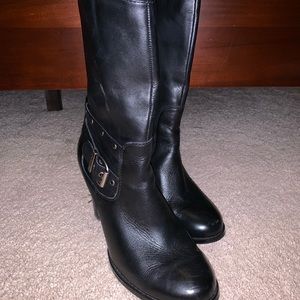 Harley Davidson buckle riding boots